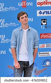 Giffoni Valle Piana, Sa, Italy - July 23, 2016:  Actor Dean Charles Chapman At Giffoni Film Festival 2016 - On July 23, 2016 In Giffoni Valle Piana, Italy   