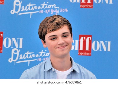 Giffoni Valle Piana, Sa, Italy - July 23, 2016:  Actor Dean Charles Chapman At Giffoni Film Festival 2016 - On July 23, 2016 In Giffoni Valle Piana, Italy   