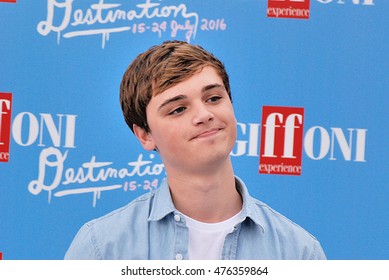 Giffoni Valle Piana, Sa, Italy - July 23, 2016:  Actor Dean Charles Chapman At Giffoni Film Festival 2016 - On July 23, 2016 In Giffoni Valle Piana, Italy   