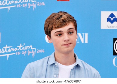 Giffoni Valle Piana, Sa, Italy - July 23, 2016:  Actor Dean Charles Chapman At Giffoni Film Festival 2016 - On July 23, 2016 In Giffoni Valle Piana, Italy   