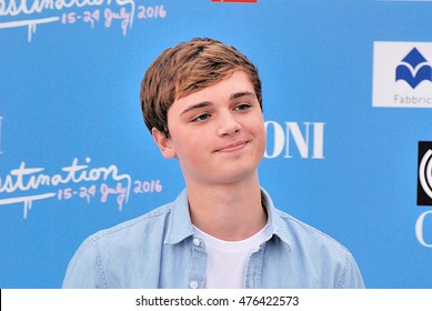 Giffoni Valle Piana, Sa, Italy - July 23, 2016:  Actor Dean Charles Chapman At Giffoni Film Festival 2016 - On July 23, 2016 In Giffoni Valle Piana, Italy   