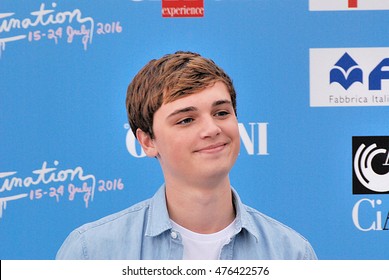 Giffoni Valle Piana, Sa, Italy - July 23, 2016:  Actor Dean Charles Chapman At Giffoni Film Festival 2016 - On July 23, 2016 In Giffoni Valle Piana, Italy   