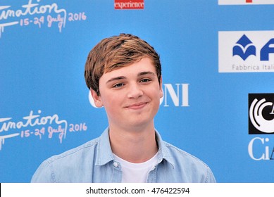 Giffoni Valle Piana, Sa, Italy - July 23, 2016:  Actor Dean Charles Chapman At Giffoni Film Festival 2016 - On July 23, 2016 In Giffoni Valle Piana, Italy   