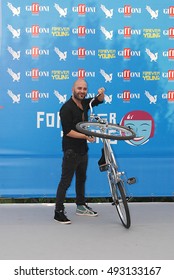 Giffoni Valle Piana, Sa, Italy - July 25, 2013 : Giuliano Sangiorgi At Giffoni Film Festival 2013 - On July 25, 2013 In Giffoni Valle Piana, Italy  