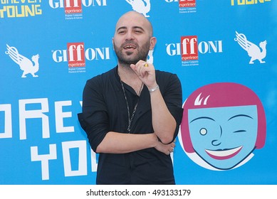 Giffoni Valle Piana, Sa, Italy - July 25, 2013 : Giuliano Sangiorgi At Giffoni Film Festival 2013 - On July 25, 2013 In Giffoni Valle Piana, Italy  