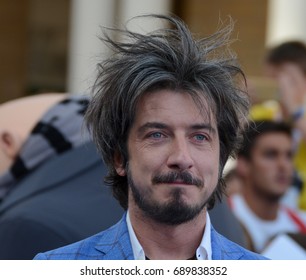 Giffoni Valle Piana, Sa, Italy - July 17, 2017 : Paolo Ruffini At Giffoni Film Festival 2017 - On July 17, 2017 In Giffoni Valle Piana, Italy 