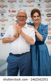 Giffoni Valle Piana, Salerno, Italy - 07/26/2019: Elena Sofia Ricci At Giffoni Film Festival 2019