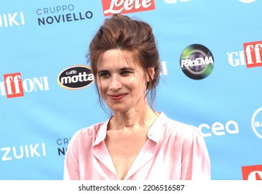 GIFFONI VALLE PIANA,ITALY - July 25,2022: Valentina Cervi At Giffoni Film Festival 2022 - On July 25, 2022 In Giffoni Valle Piana, Italy.