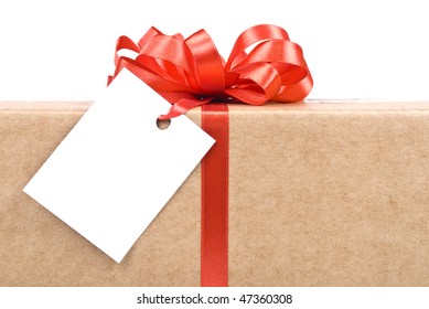 Gift Box With Tag