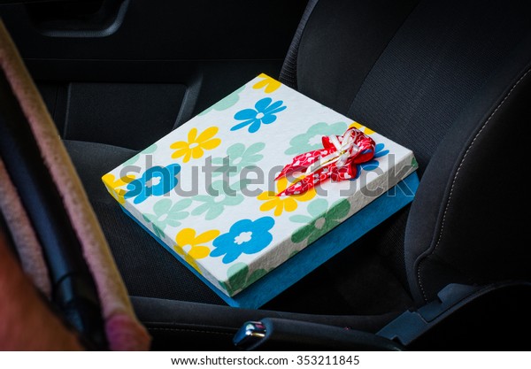 Gift boxes on Car\
Seats
