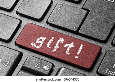 gift button keyboard computer/gift button keyboard computer
