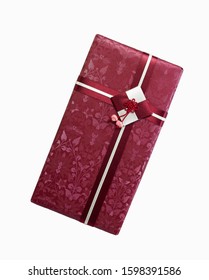 a gift package in a white background