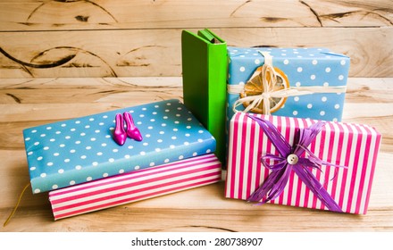 Gift. gift wrap