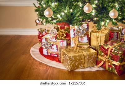 Gifts Under The Christmas Tree