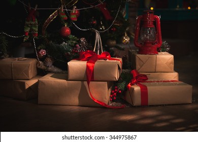 Gifts Under The Christmas Tree