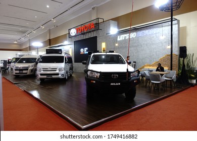 Giicomvech  Jakarta  Indonesia - March  5-8,2020 Toyota SUV  In Jakarta  Convention Center 