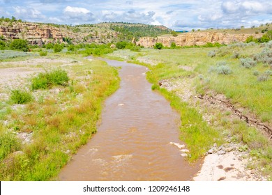 Gila River In Gila National Forest, New Mexico, USA