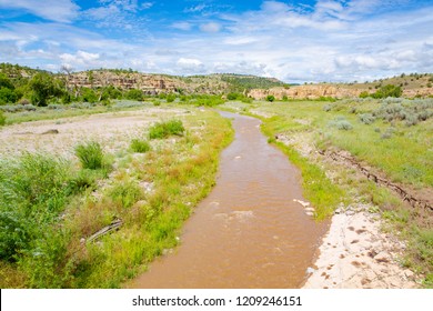 Gila River In Gila National Forest, New Mexico, USA