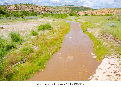 Gila River In Gila National Forest, New Mexico, USA