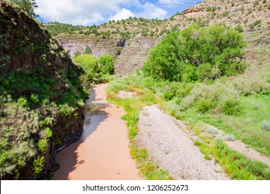 Gila River In New Mexico, USA