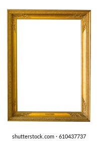 Gilded Wooden Frame Picture Stock Photo 610437737 | Shutterstock