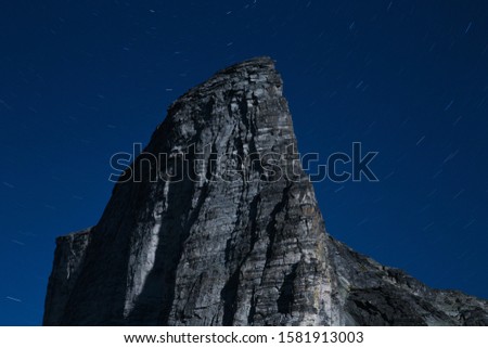 Säntis at Dawn Berg Säntis