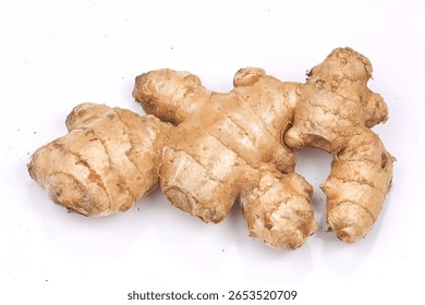 Ginger isolated with white background