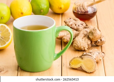 ginger tea with honey