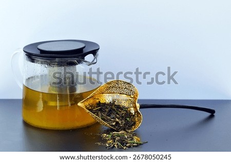 Ginger Tea In A Tea Pott