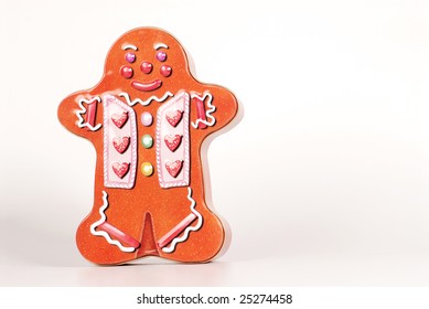 gingerbread cookie tin - Shutterstock ID 25274458