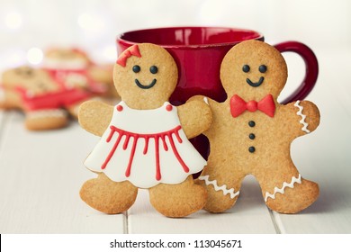 Gingerbread couple - Powered by Shutterstock