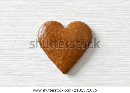 Similar – Image, Stock Photo Gingerbread hearts with the inscription ” I love you “