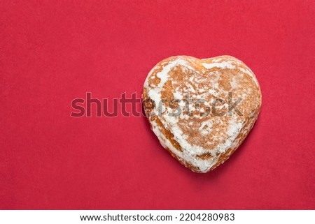 Similar – Image, Stock Photo Gingerbread hearts with the inscription ” I love you “