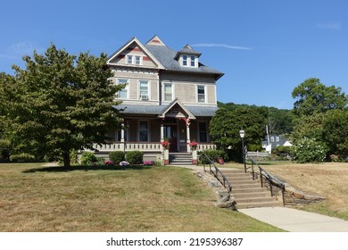 Gingerbread Style Home In Connecticut