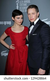 Ginnifer Goodwin And Josh Dallas At The 15th Annual Costume Designers Guild Awards, Beverly Hilton, Beverly Hills, CA 02-19-13