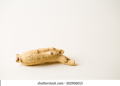 Ginseng Root Isolated