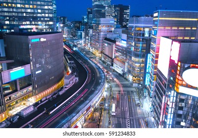 Ginza At Night