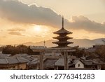 Gion,The district was built to accommodate the needs of travellers and visitors to the shrine.It eventually evolved to become one of the most exclusive and well-known geisha districts in all of Japan