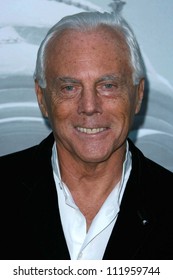 Giorgio Armani At The Giorgio Armani Prive Show To Celebrate The Oscars. Green Acres, Los Angeles, CA. 02-24-07