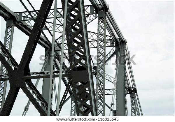 Girder Framing Structure On Bridge Stock Photo 116825545 | Shutterstock