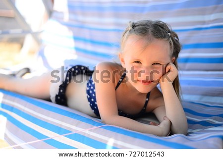 Similar – Image, Stock Photo alone in the cradle