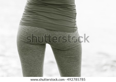 girl ass outdoors