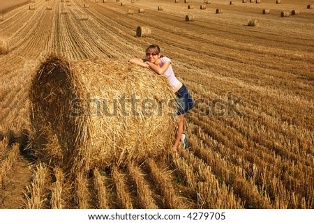 Similar – diving Cornfield Field