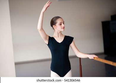 Girl In Ballet Dance Class