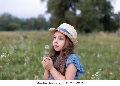  Girl is blowing dandelion. Outdoor, close up. Summer portrait of girl with  dandelion. Close up photo of flower. Allergy free concept. Freedom