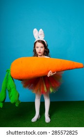 The Girl In The Bunny Suit With Carrot