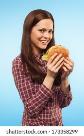 A Girl And A Burger