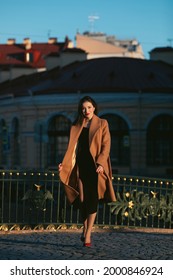 Girl In A Coat Autumn