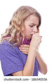 Girl Coughing