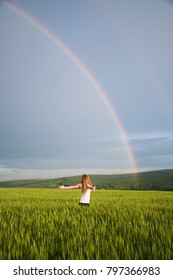 Dancing Under The Rainbow Hd Stock Images Shutterstock